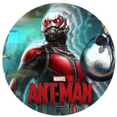 RZAntMan imagine de zahar  rotunda cu Omul furnica Ant Man d20cm